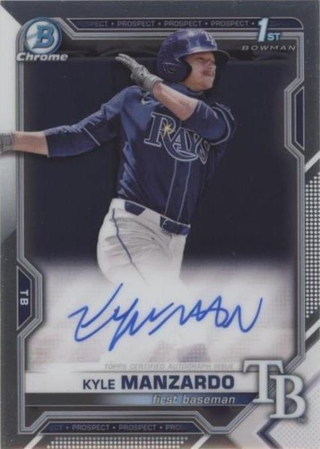 2021 Bowman Draft - Kyle Manzardo #CDA-KM