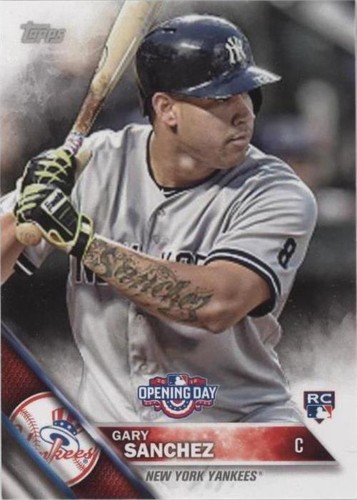 2016 Topps Opening Day - Gary Sanchez #OD-146