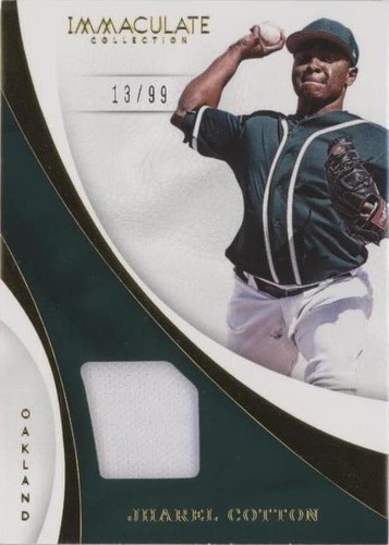 2017 Panini Immaculate Collection - Jharel Cotton #S-CJ