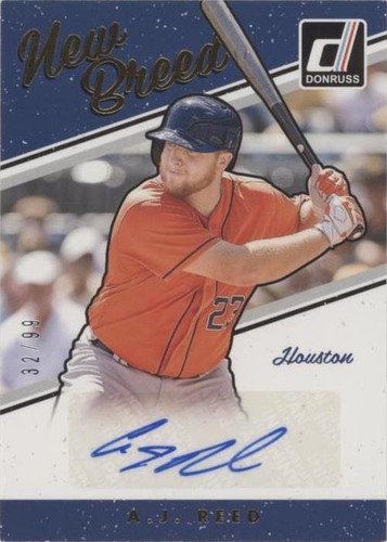 2017 Panini Donruss - A.J. Reed #NB-AR
