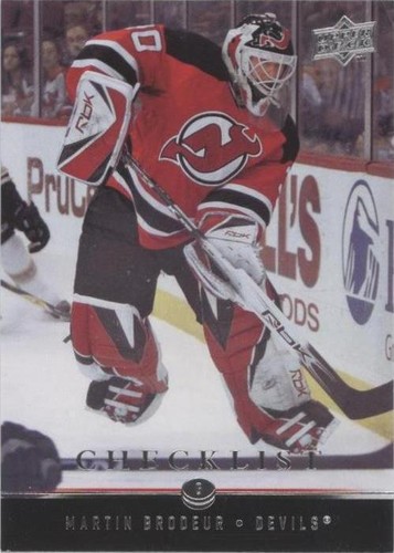 2008-09 Upper Deck - Martin Brodeur #199