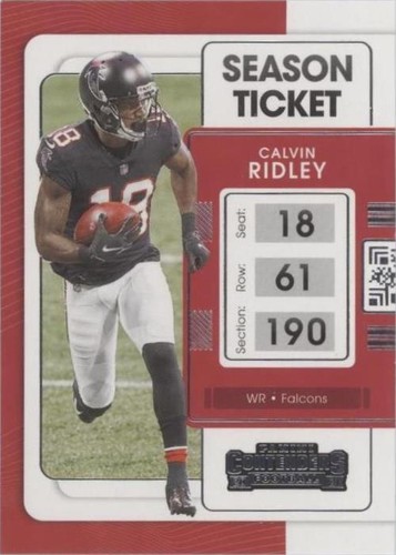 2021 Panini Contenders Calvin Ridley #5