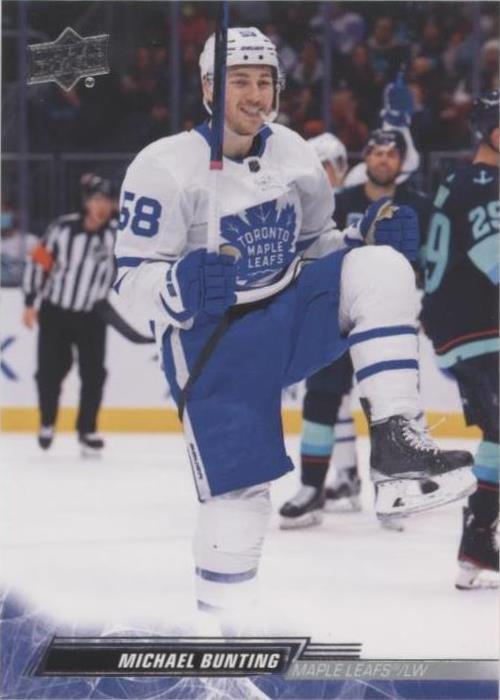 2022-23 Upper Deck Series 2 - Michael Bunting #419