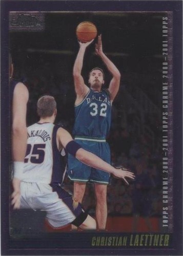 2000-01 Topps Chrome - Christian Laettner #56