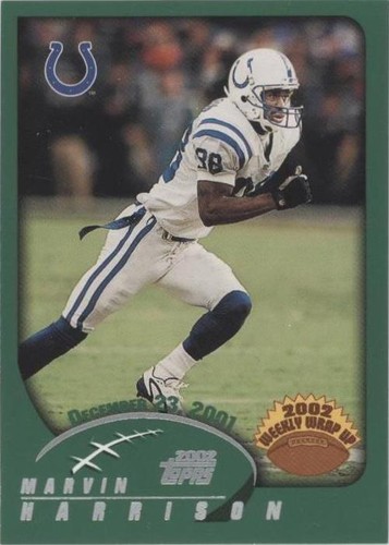 2002 Topps Marvin Harrison #305