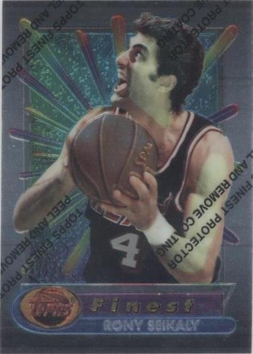 1994-95 Topps Finest - Rony Seikaly #117