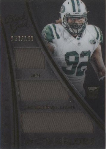 2015 Panini Black Gold Leonard Williams #ML-LW