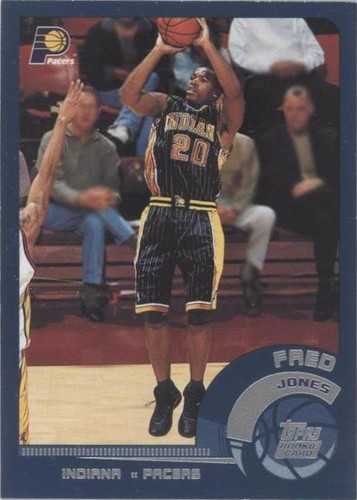 2002-03 Topps - Fred Jones #198