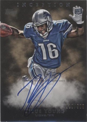 2011 Topps Inception Titus Young #121