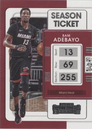 2021-22 Panini Contenders - Bam Adebayo #43