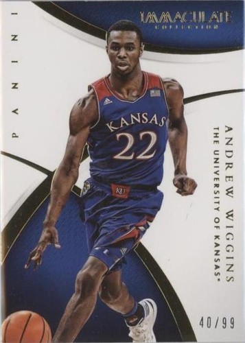 2015 Panini Immaculate Collection Collegiate - Andrew Wiggins #7
