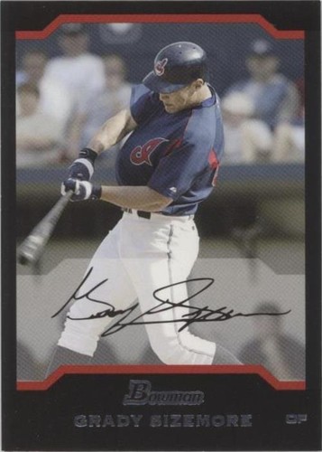 2004 Bowman Draft Picks & Prospects - Grady Sizemore #BDP17