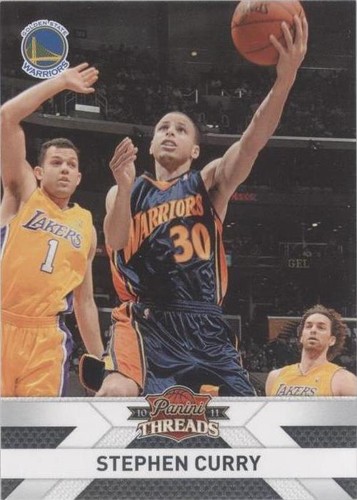 2010-11 Panini Threads - Stephen Curry #117