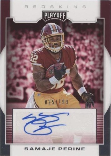 2017 Panini Playoff Samaje Perine #RPS-SP