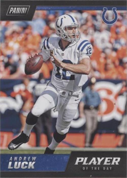 2018 Panini Player of the Day Andrew Luck #16