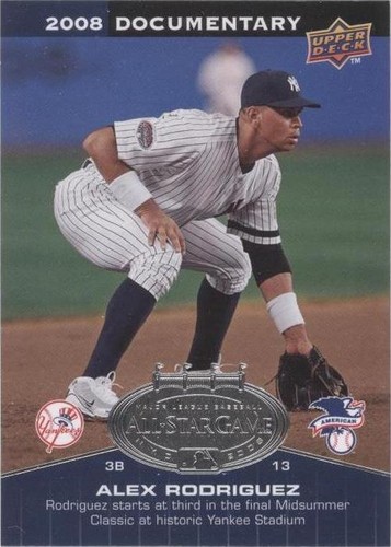 2008 Upper Deck Documentary - Alex Rodriguez #ASG-AR