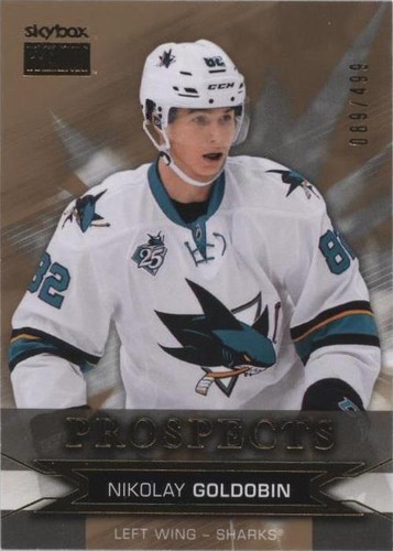 2015-16 Upper Deck Fleer Showcase - Nikolay Goldobin #S15