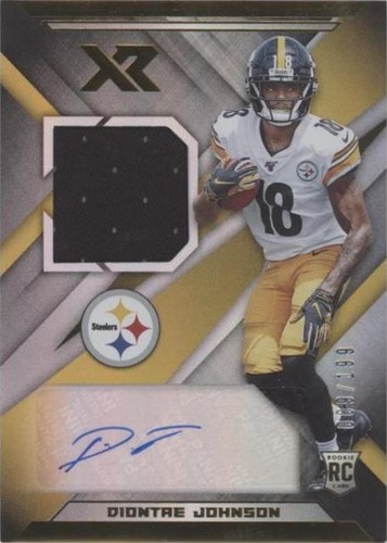 2019 Panini XR Diontae Johnson #RSA-28