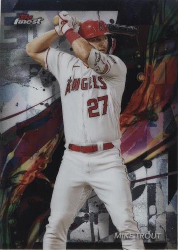 2024 Topps Finest - Mike Trout #1