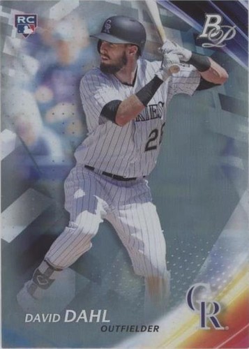 2017 Bowman Platinum - David Dahl #35