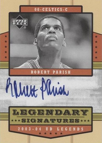 2003-04 Upper Deck UD Legends - Robert Parish #LS-RP