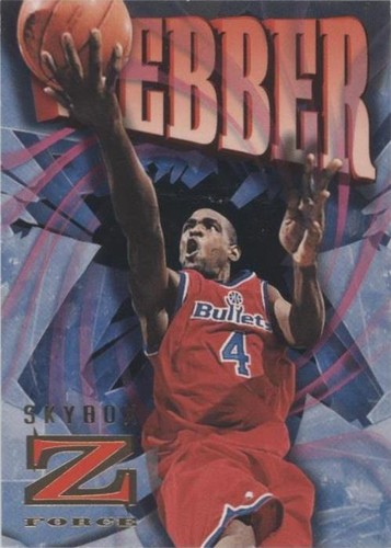 1996-97 Skybox Z Force - Chris Webber #98