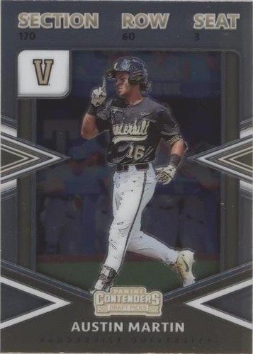 2020 Panini Elite Extra Edition - Austin Martin #CT-AM