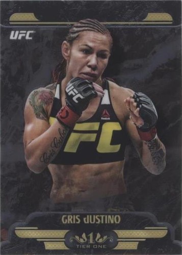 2017 Topps Chrome UFC - Cris Justino #UT-CJ