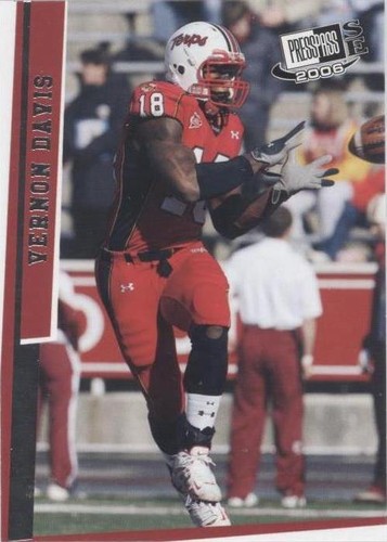 2006 Press Pass SE Vernon Davis #7