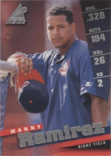 1998 Pinnacle Inside - Manny Ramirez #108