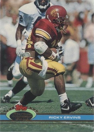 1991 Topps Stadium Club Ricky Ervins #353