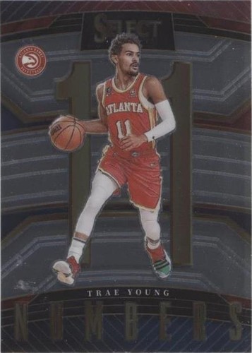 2018-19 Cornerstones Trae Young Crystal Rookie Quad Patch
