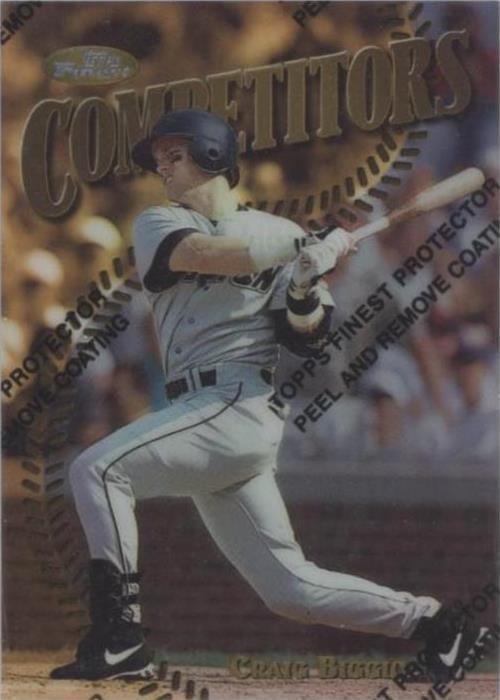 1997 Topps Finest - Craig Biggio #327