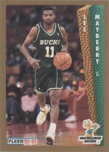 1992-93 Fleer - Lee Mayberry #375
