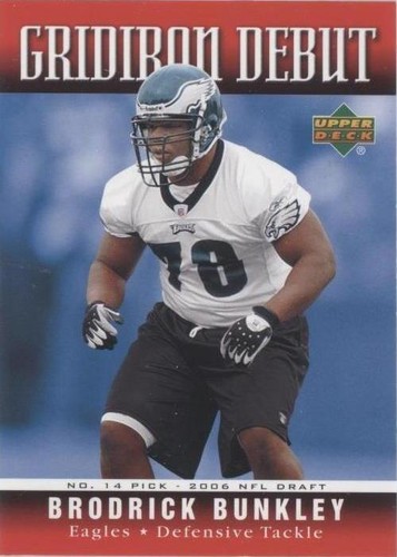 2006 Upper Deck Brodrick Bunkley #1GD-BB