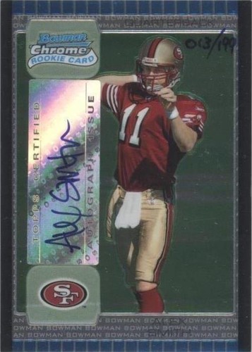 2005 Bowman Chrome Alex Smith #222