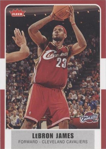 2007-08 Fleer - LeBron James #12