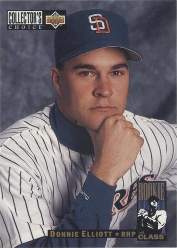 1994 Upper Deck Collector's Choice - Donnie Elliott #655