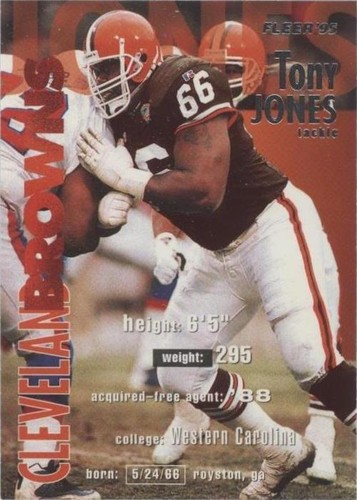 1995 Fleer Tony Jones #83