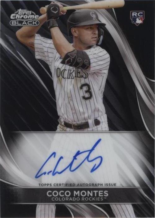2024 Topps Chrome Black - Coco Montes #CBA-CMON