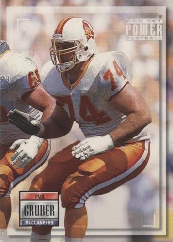 1993 Pro Set Power Paul Gruber #74