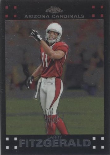 2007 Topps Chrome Larry Fitzgerald #TC20
