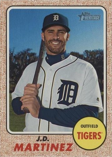 2017 Topps Heritage - J.D. Martinez #240