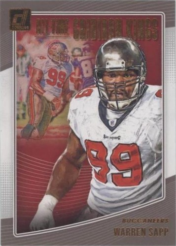 2018 Panini Donruss Warren Sapp #AGK-9