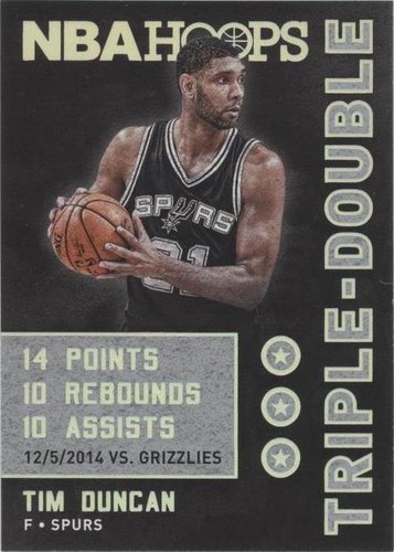2015-16 Panini NBA Hoops - Tim Duncan #6