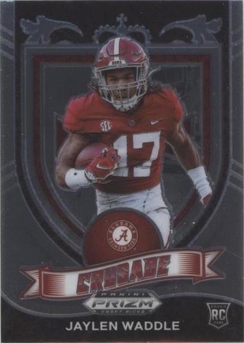 2021 Panini Prizm Draft Picks Jaylen Waddle #169