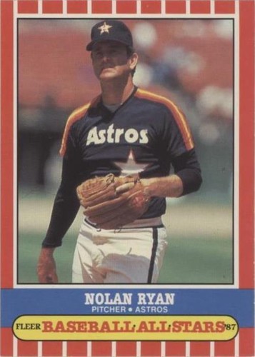 1987 Fleer Baseball All Stars - Nolan Ryan #38