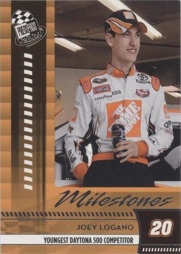 2009 Press Pass - Joey Logano #214