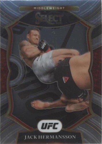 2021 Panini Select UFC - Jack Hermansson #84