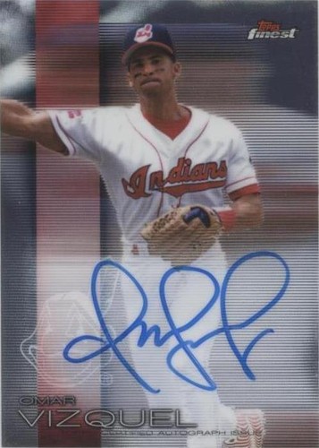 2016 Topps Finest - Omar Vizquel #FA-OV